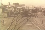 Steam in the yard,